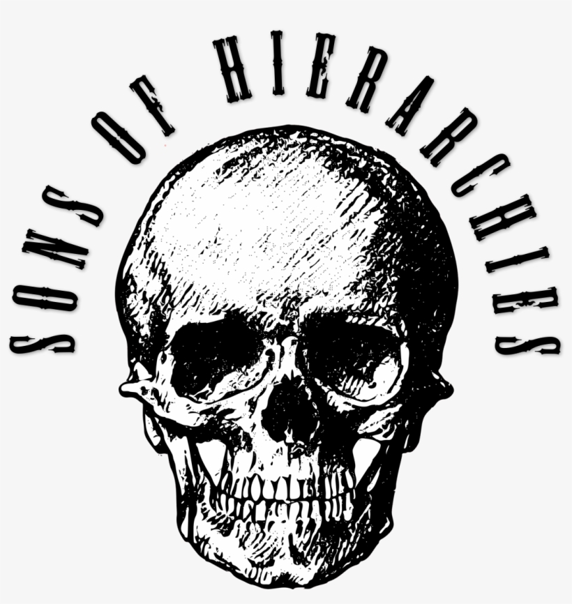 Mark Bradbourne - Skull Poster Black And White, transparent png