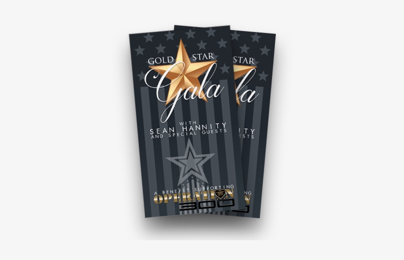 Gold Star Gala General Event Ticket - Ticket, transparent png