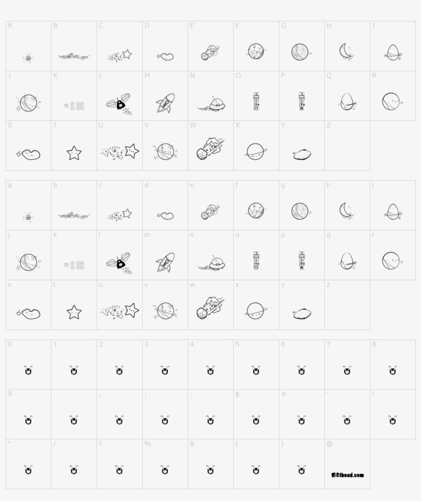 Galaxia Font - Number, transparent png