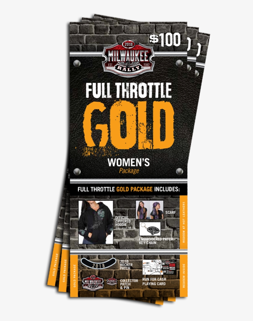 By Purchasing The Full Throttle Gold Package , You - Milwaukee, transparent png