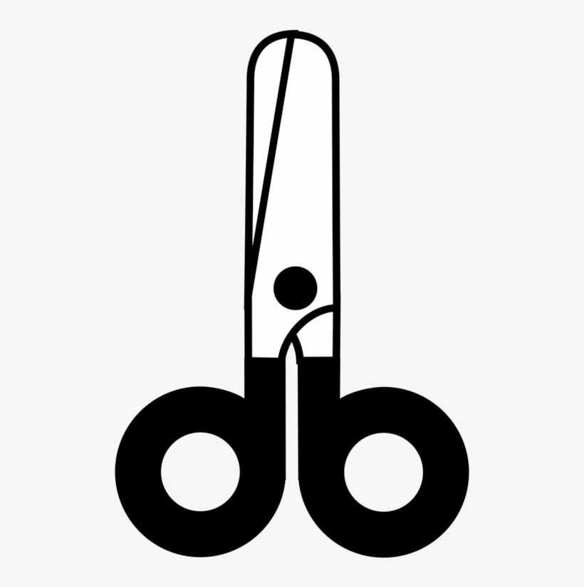 Computer Icons Scissors Symbol Hair-cutting Shears - Scissors Black And White Clip Art, transparent png