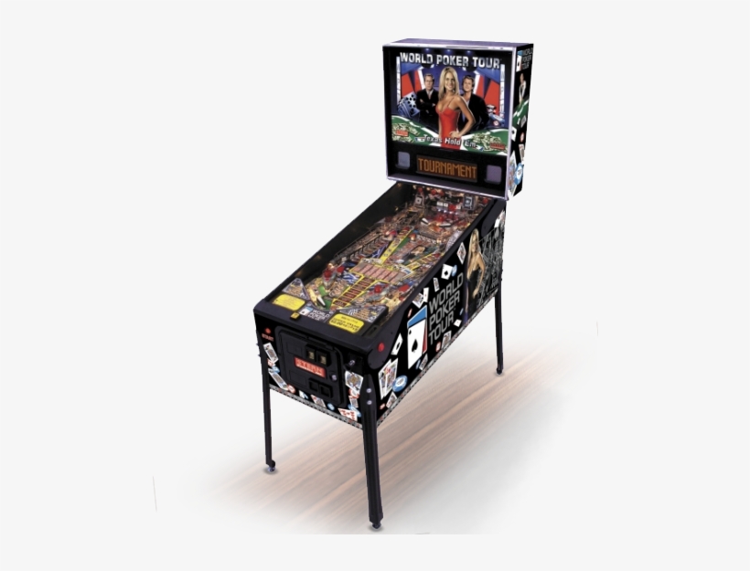 These Games Will Not Operate In Countries With 50 Cycle - World Poker Tour Pinball Machine, transparent png