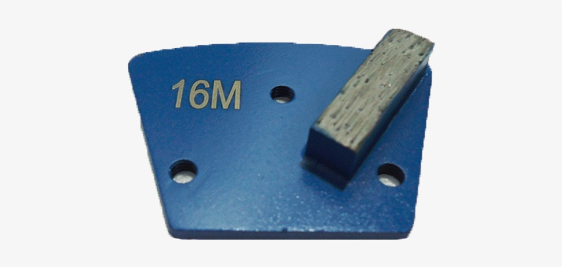 Bolt On Single Segment Trapezoid Metal Bond - Polished Concrete, transparent png