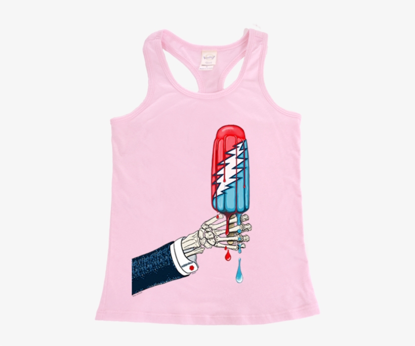 Grateful Dead Rocket Pop Toddler Girls Racerback Tank - Coral Fleece Blanket, transparent png