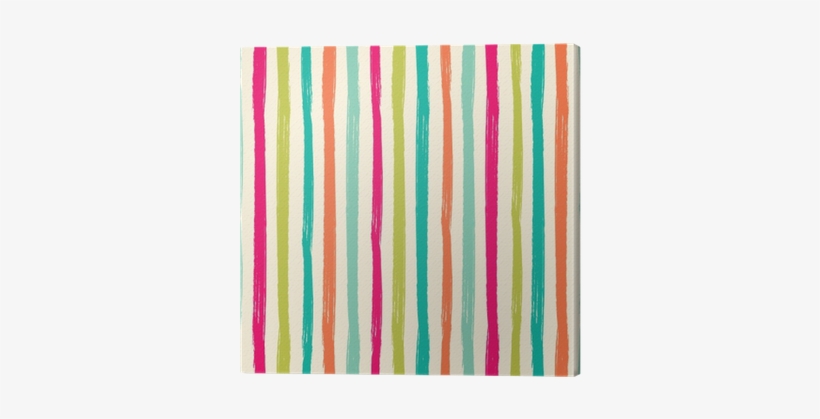 Seamless Vector Pattern With Vertical Stripes - Beach Towel, transparent png