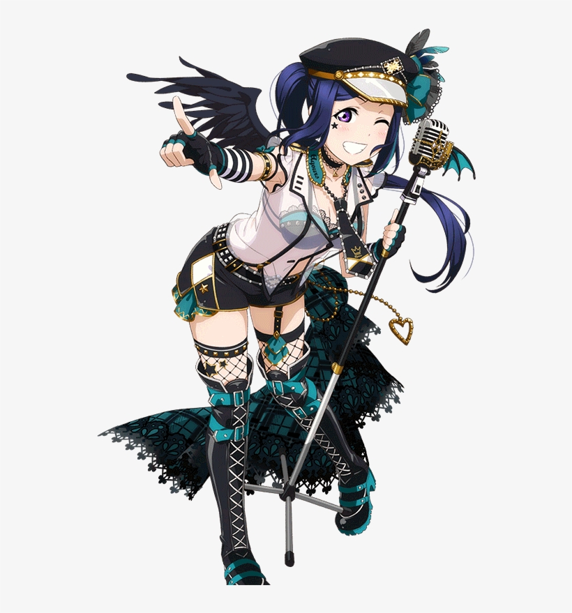 Transparent - Idolized - Love Live Punk Rock Set, transparent png