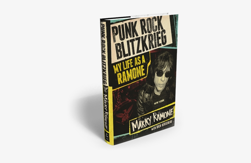 Punk Rock Blitzkrieg - Marky Ramone Signed Book - Psa/dna Certified, transparent png