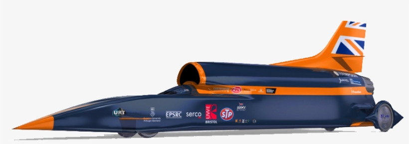 Bloodhound Ssc - Carro Com Turbina De Aviao, transparent png