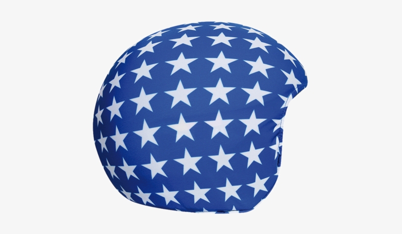 Estrellas Blancas Fondo Azul - Coolcasc Printed Cool Ski/snowboard Helmet Cover, Blue, transparent png