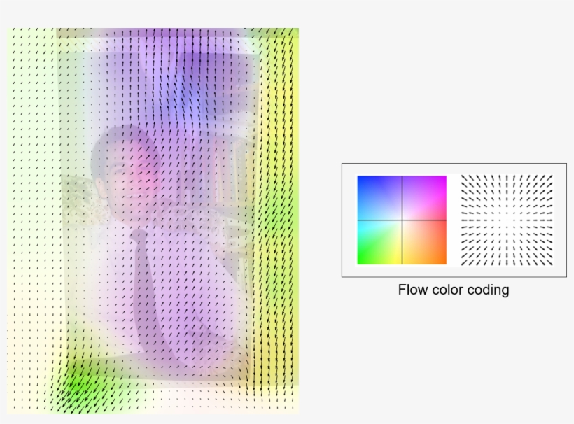 Illustration Of The Computed Flow Field On One Of The - Graphic Design, transparent png