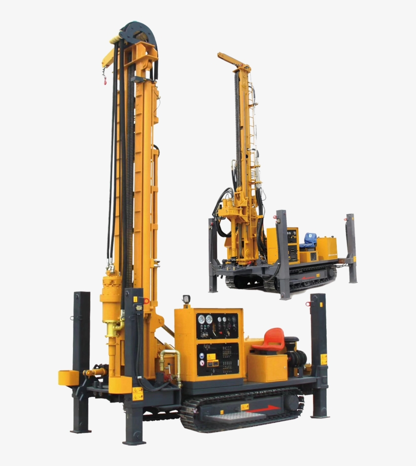Сrawler Water Well Drilling Rig Xsl3/160, transparent png