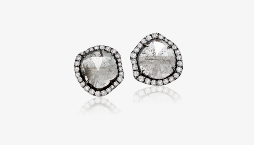Diamond Stud Earrings - Earrings, transparent png