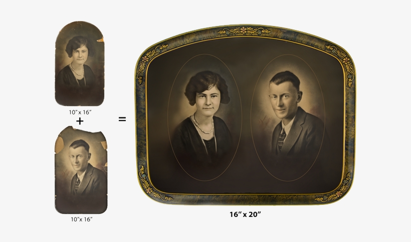Antique Picture Frame Gallery - Frame 1920s, transparent png