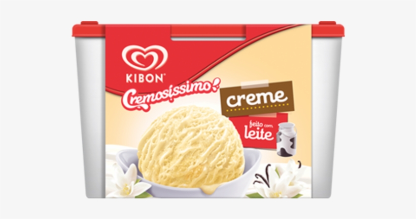 Sorvete De Creme Kibon Pote 1,5 Litro - Sorvete Kibon Napolitano Especial, transparent png