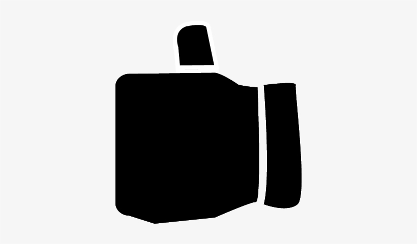 Like Hand Gesture Silhouette Vector - Silueta De Me Gusta Png, transparent png