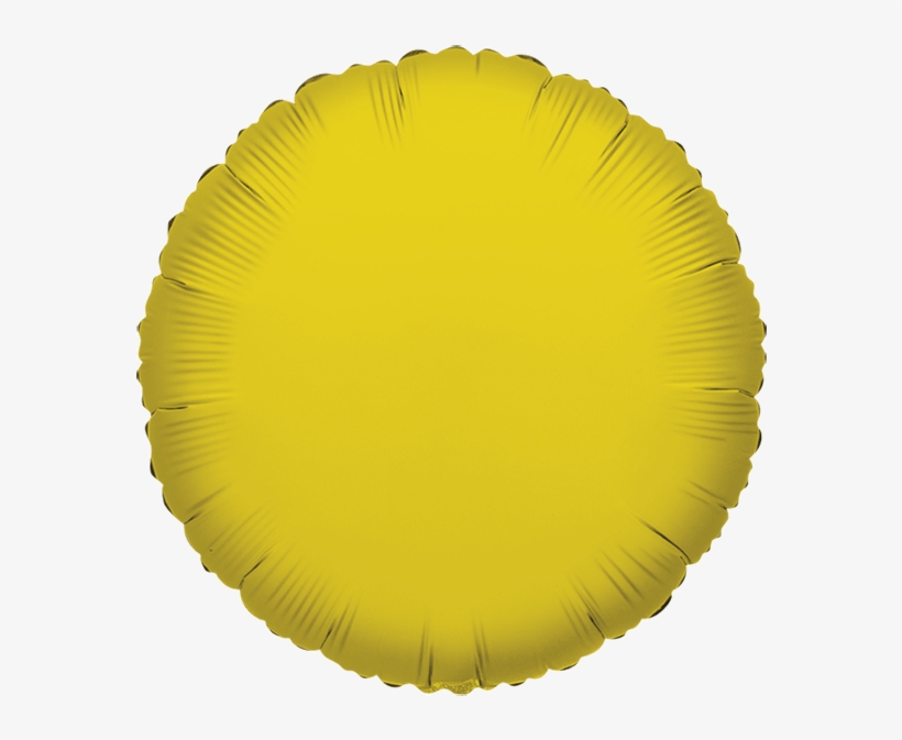 Redondo 9" Dorado Solido Circulo 09" - Happy Birthday, transparent png