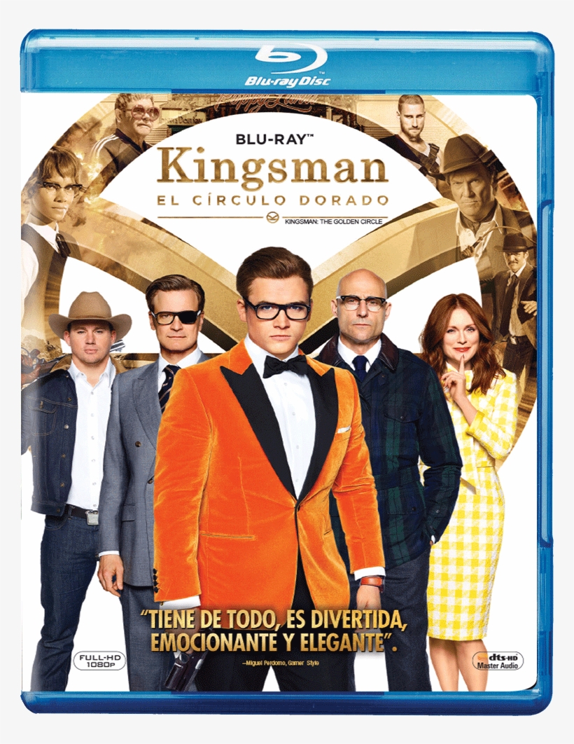 El Circulo Dorado - Kingsman The Golden Circle 2017 Bluray, transparent png