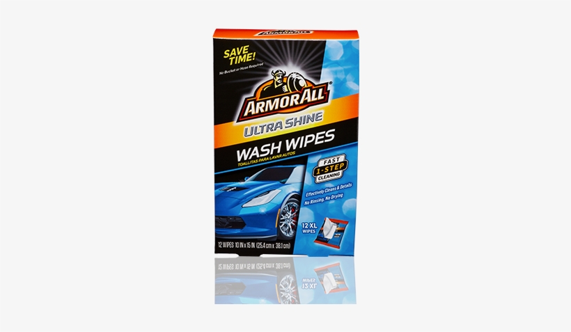 Ultra Shine Wash Wipes - Armor All - Ultra Shine Wash Wipes 12ct, transparent png