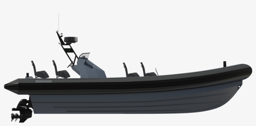 The Damen Rhib Is Designed For High-speed Patrol Duties - Boat Rhib, transparent png