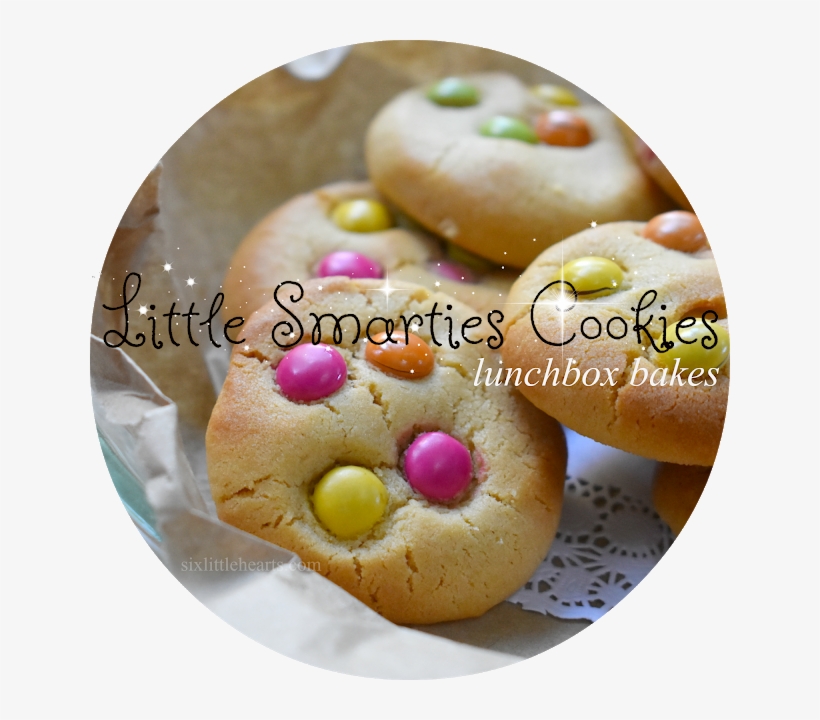 Little Smarties Cookies Recipe - Peanut Butter Cookie, transparent png