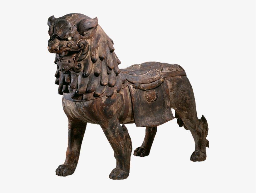 Mount For The Buddhist Deity Monju</em> - Sculpture, transparent png