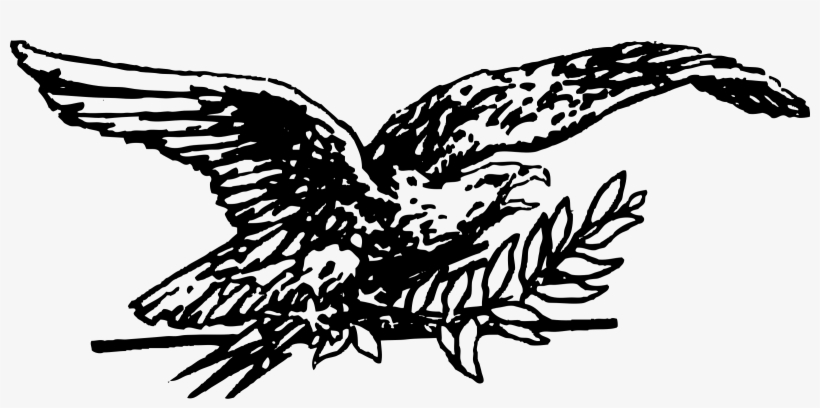 This Free Icons Png Design Of Eagle With Branch, transparent png