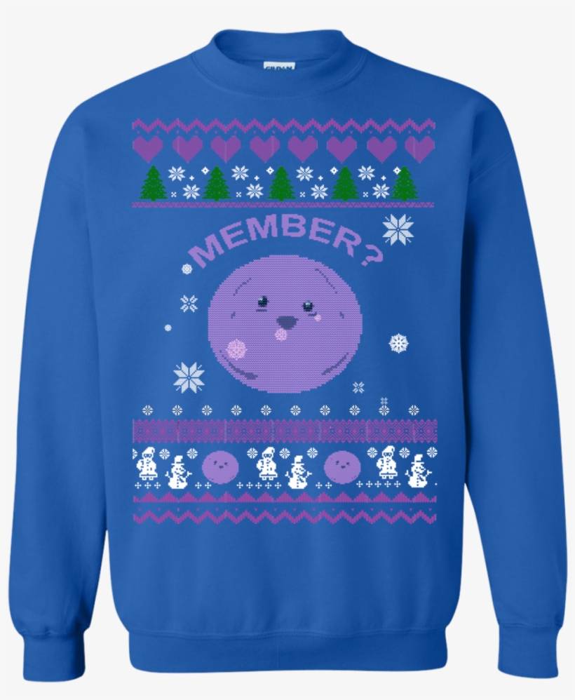 Image 273 Member Berries Members Christmas Sweater - Furry Christmas Sweater, transparent png