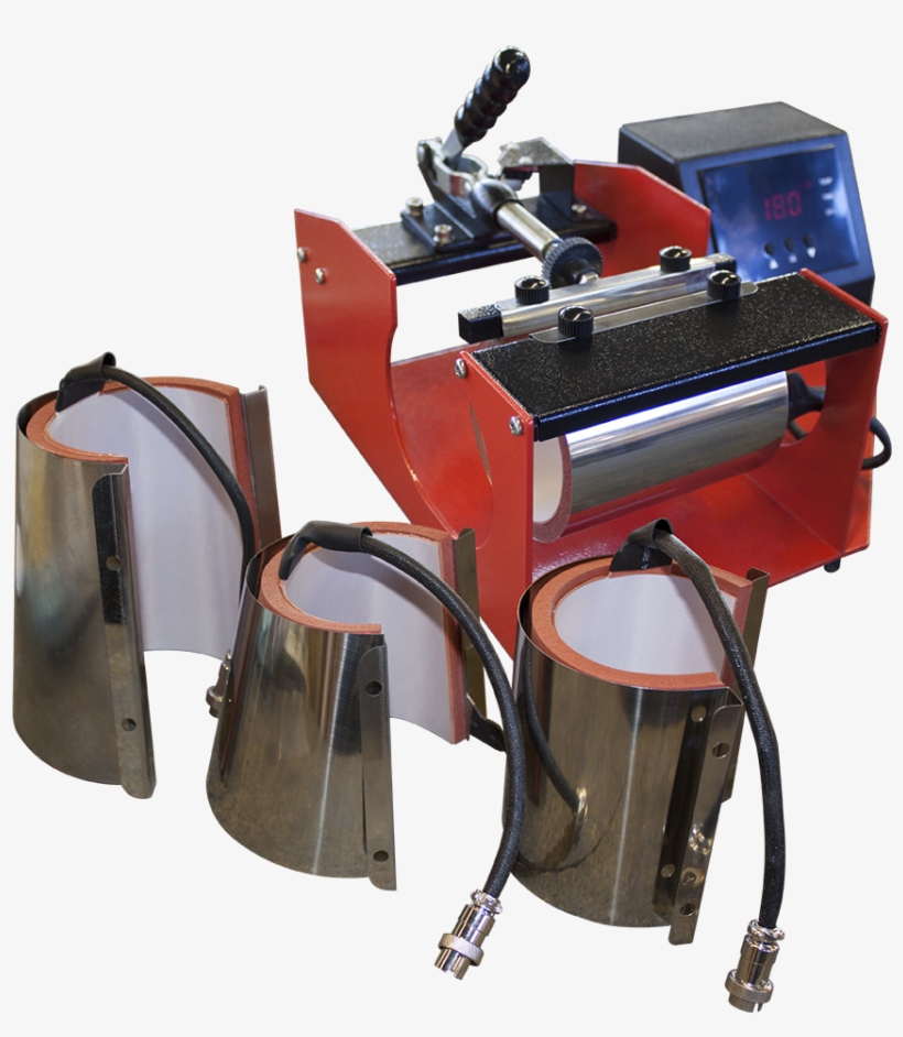 4 In 1 Multifunctional Mug Press, transparent png