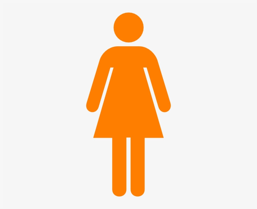 Woman - Female Toilet Sign, transparent png
