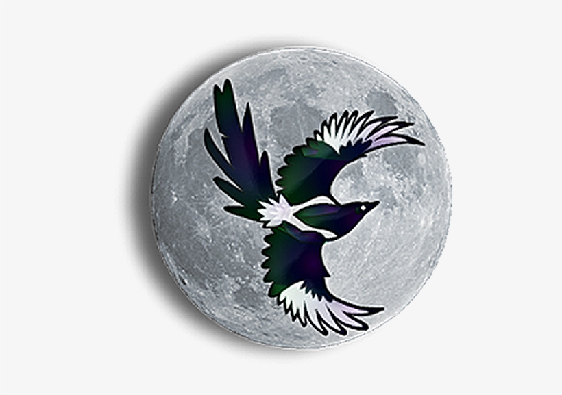 Wallhogs Full Moon Cutout Wall Decal Size: 48" H X, transparent png