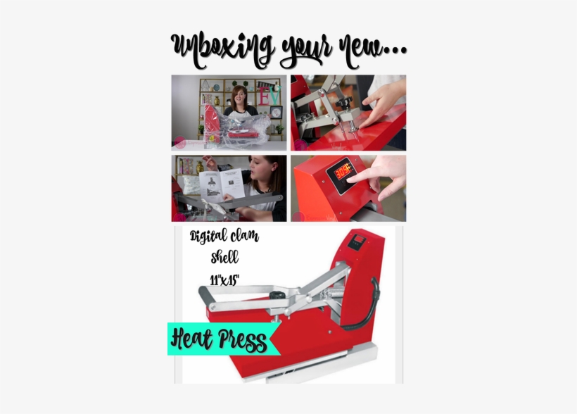 Siser Heat Press Unboxing - Enriched Heart: The Tao Of Balancing Your Big, Beautiful,, transparent png