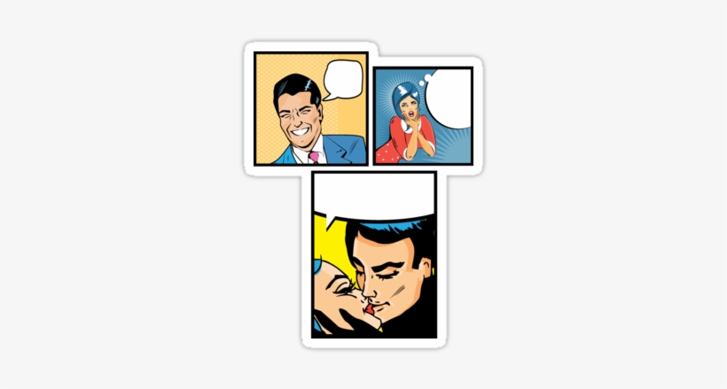 #comic #panel #con #graphic #halftone #visual #manga - Cartoon, transparent png
