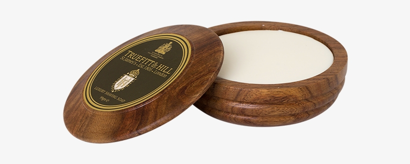 Truefitt & Hill Luxury Shaving Soap Wooden Bowl 99g - Bracelet, transparent png