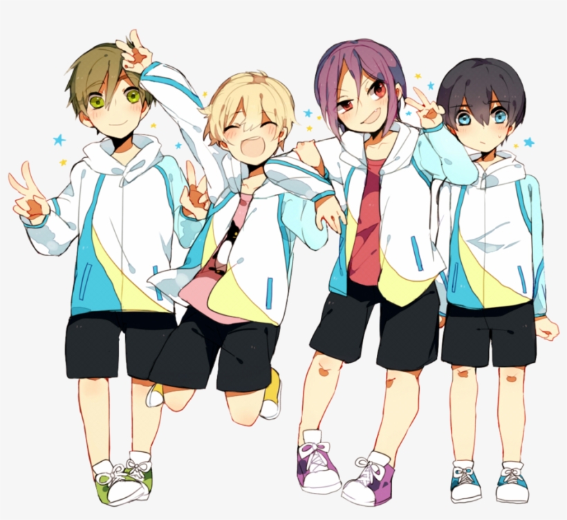 Free Iwatobi Kids, transparent png