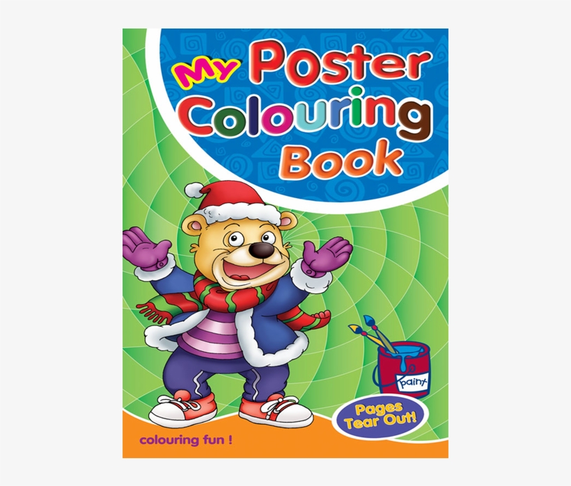 More Views - My Poster Colouring Book, transparent png