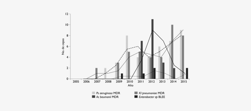 3 Número De Cepas De Bacilos Gramnegativos Multirresistentes - Diagram, transparent png