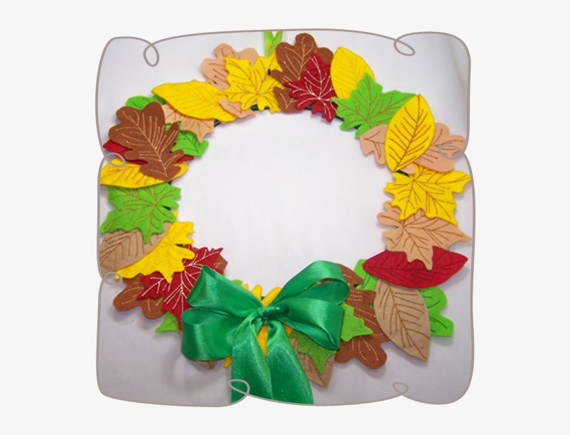 Fall Wreath - Wreath, transparent png
