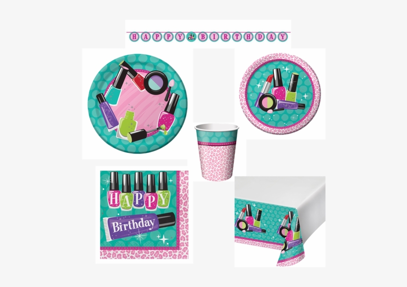 Celebrate Your Girl's Glamorous Big Day With Our Spa - Sparkle Spa Party Lunch Napkins, transparent png