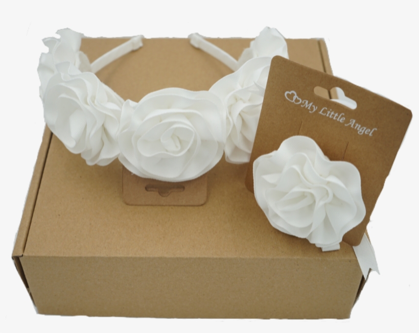 Mla Girl 033 Webbing Flower Headband - Headband, transparent png