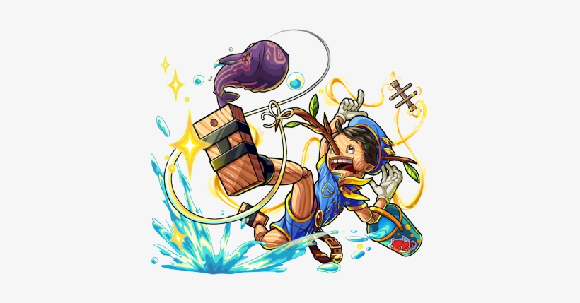 Summer Adventurer Pinocchio Α - Monster Strike, transparent png