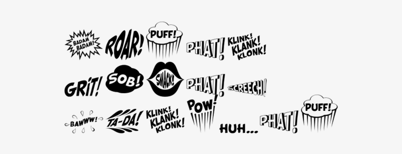 Comic Strip Exclaim - Comic Words, transparent png