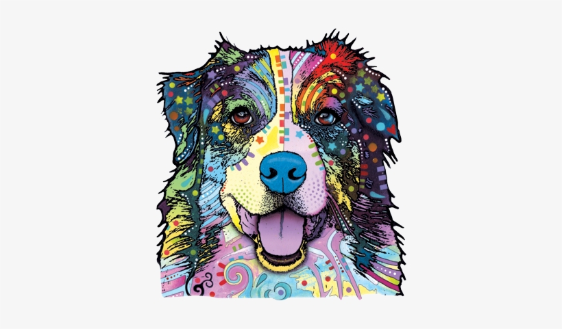 Australian Shepherd Heat Transfers - Dean Russo Border Collie, transparent png