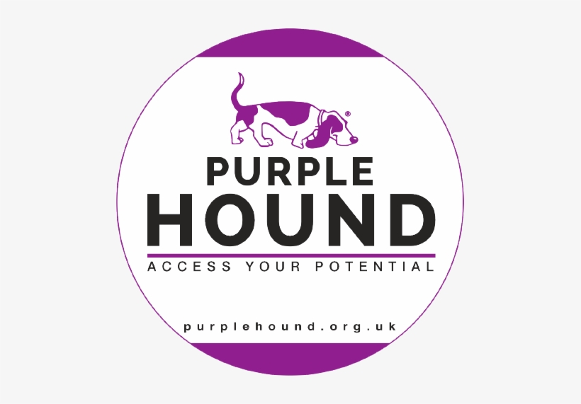 Purple Hound Sticker Purple Hound Retailers And Venues - Label, transparent png