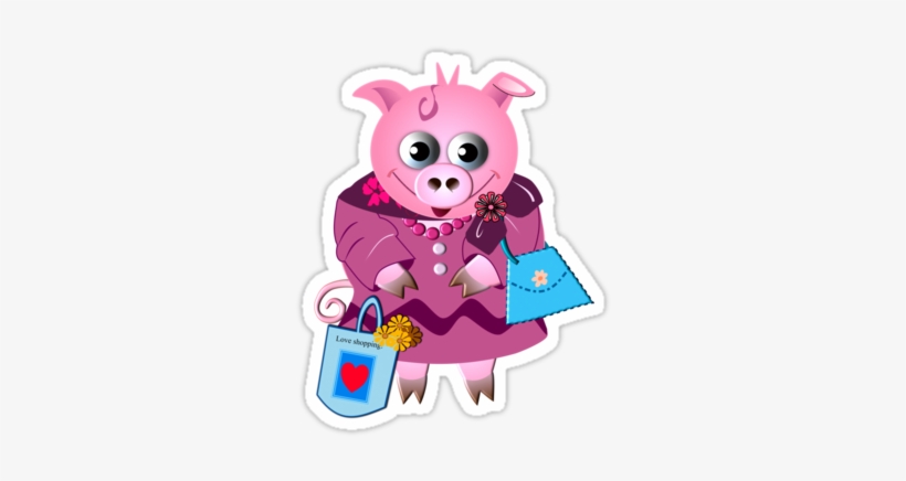 Thea Walstra - Miss Piggy, transparent png