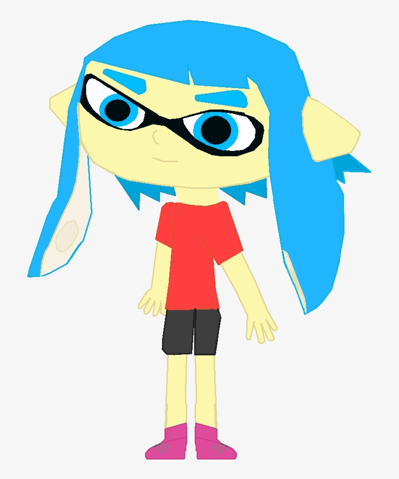 Splatoon Girl Mallie - Splatoon, transparent png