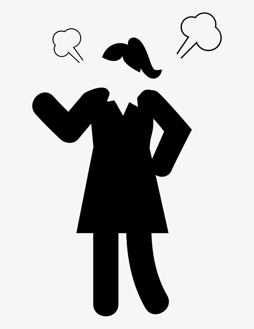 Angry Woman - - Teacher Girl Icon, transparent png