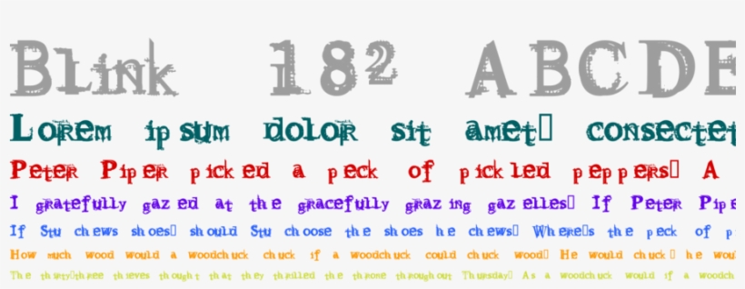 Blink 182, transparent png