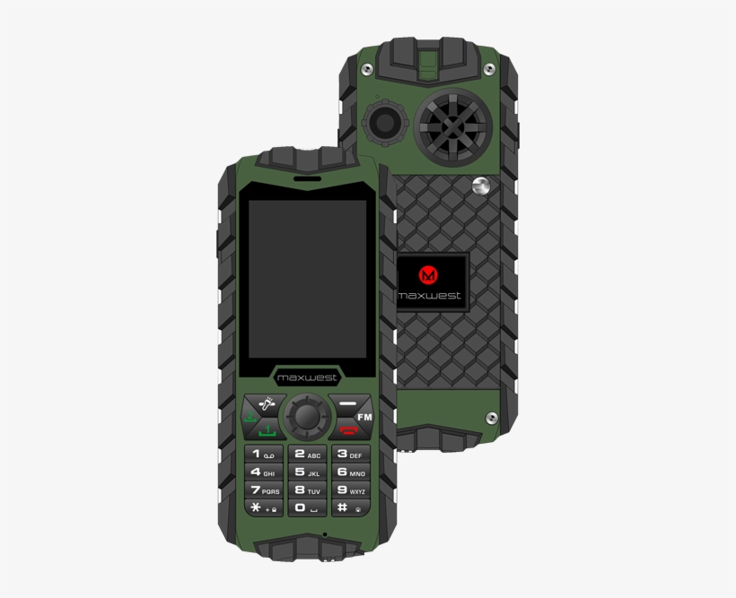 New Maxwest Ranger 2g Green Unlocked Gsm Rugged Dual - New Maxwest Ranger 2g Green Unlocked Gsm (t-mobile), transparent png