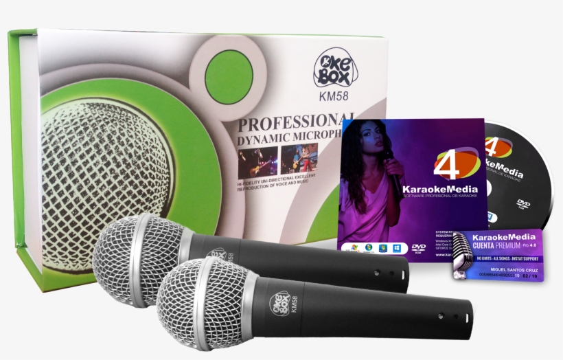 Micrófono Karaoke - Microphone, transparent png