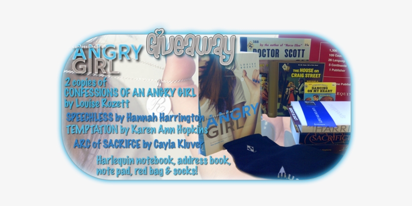 A Rafflecopter Giveaway - Confessions Of An Angry Girl Confessions Book 1 By, transparent png